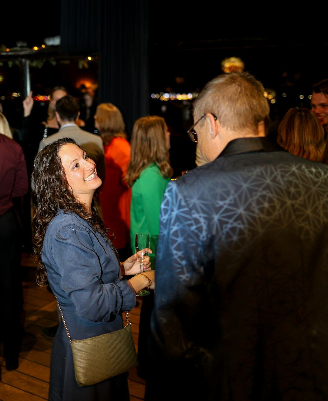 business professionals networking event